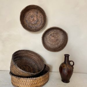Panier vintage en rotin LIMA
