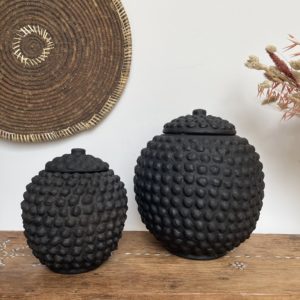 Poterie terre cuite Burkina Faso noir